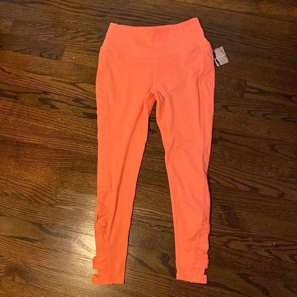NWT Free People Small Papyana Punch Legging Waist Pocket Weaved Side Hems